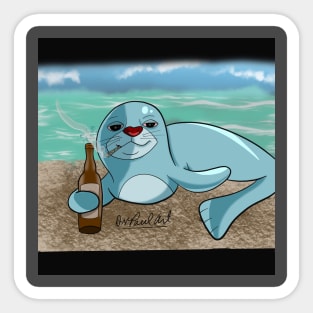 Seal stoner Sticker